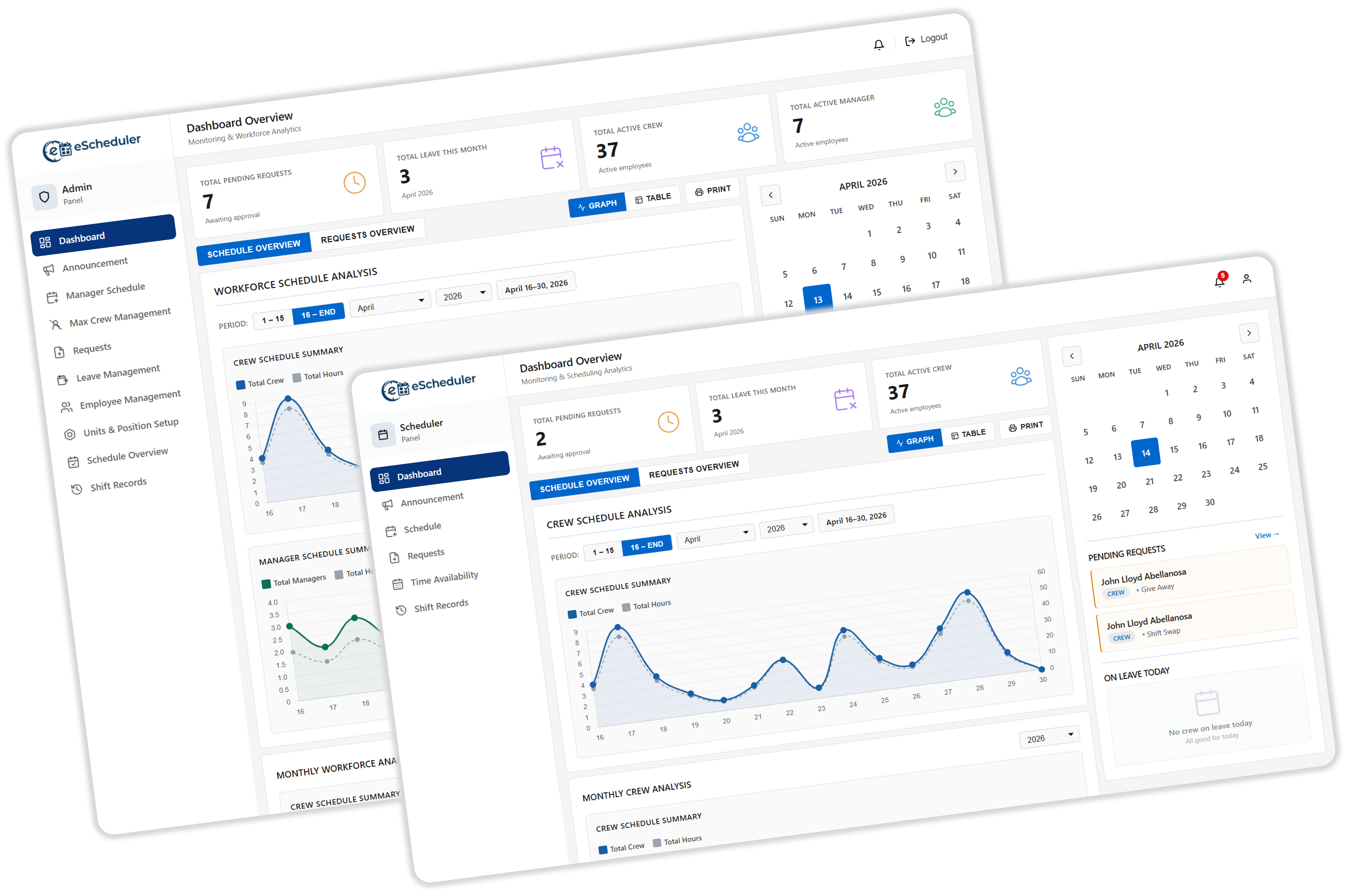 Web Dashboard Preview